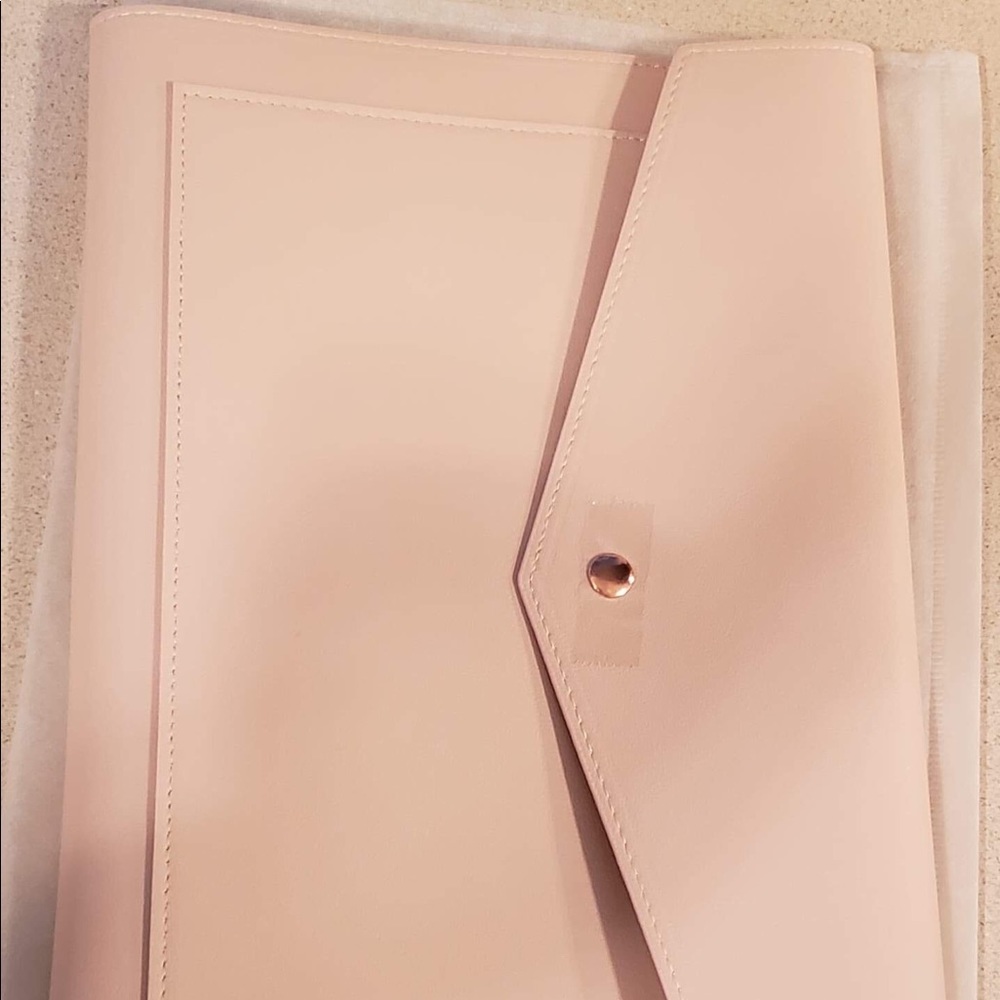 Glass Ladder & Co Pink Portfolio Clutch